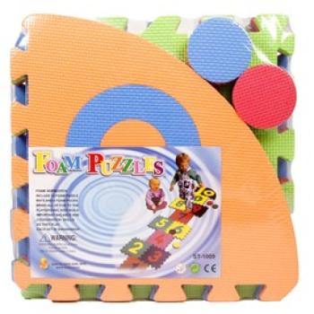 Ugróiskola habszivacs 10 darabos szőnyeg puzzle kép
