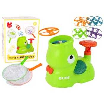 Ügyességi játék Catch Frisbee Elephant Catapult Green kép