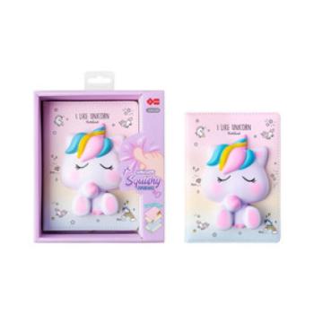 Unikornisos squishy füzet kép