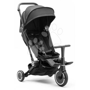 Utazótricikli és babakocsi Traveler Black 4in1 smarTrike 160° dönthető ülés és napellenző 6 hó-tól