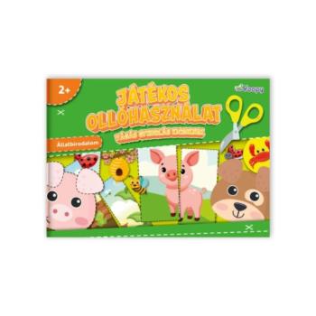 Vágj és ragassz! - Játékos ollóhasználat - Állatbirodalom kép
