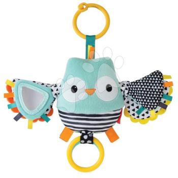 Vibráló bagoly Flutter & Jitter Pal Owl Infantino csapkodó szárnyakkal 0 hó-tól