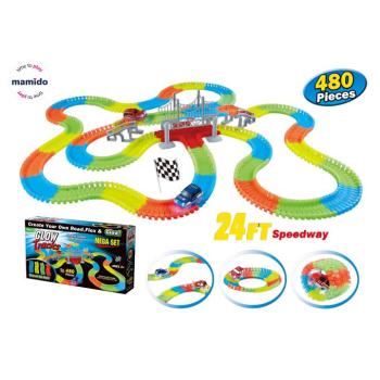 Világító autópálya Glow Tracks 480 darab, 730 cm kép