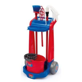 Vileda kis takarítókészlet 4db kocsival 48cm 18m+ dobozban kép