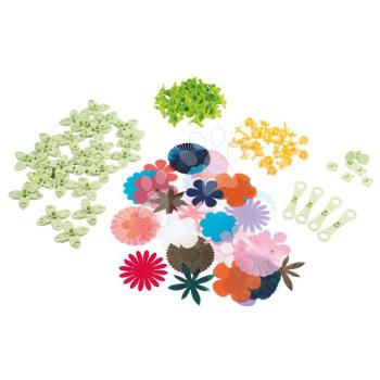 Virágszirmok virágkészítő készlethez Crea Deco Flowers Refill Smoby 98 kiegészítő 16 virág készítéséhez 5 éves kortól kép