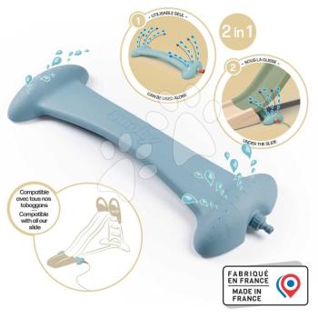 Vízi játék a kertbe vízsugárral Splashy Way 2in1 Smoby minden csúszda alá állítható fúvókamagassággal és UV szűrő 24 hó-tól kép