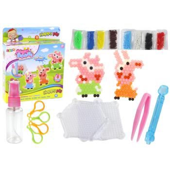 Vízgyöngy készlet DIY Magic Beads 8 színű malacka kép