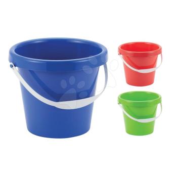 Vödör 19 cm üres Écoiffier kék/zöld/piros kép