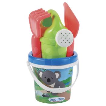 Vödör szett 12 cm Koala Écoiffier IML nyomattal és locsolókannával 18 hó-tól kép