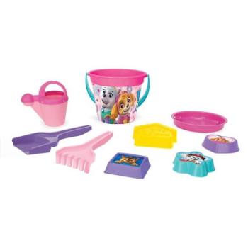 Wader Sand szett 9 db - Paw Patrol - rózsaszín kép