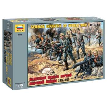 Wargames (második világháború) figurák 8083 - Német gyalogság (1:72) kép