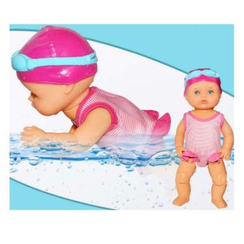 WaterBaby - úszó interaktív játékbaba, utánozza az úszást, 33 cm (BBJ)