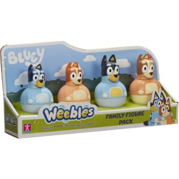 Weebles egyensúlyozó figura szett 4 db-os - Bluey kép