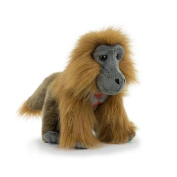 WILD LIFE Gelada pávián élethű plüss játék 28cm kép