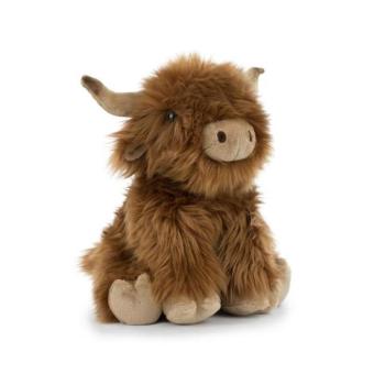 WILD LIFE Highlandi tehén élethű plüss játék 28cm kép