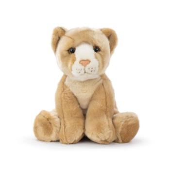 WILD LIFE Oroszlánkölyök élethű plüss játék 28cm kép