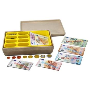 Wissner Pénztárgép euró bankjegyekkel és érmékkel kép