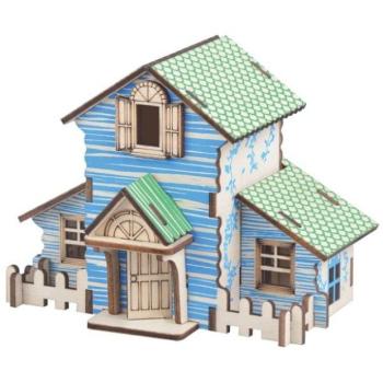 Woodcraft Fa 3D puzzle Erdei kabin