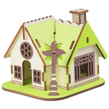 Woodcraft Wooden 3D puzzle Ellie háza