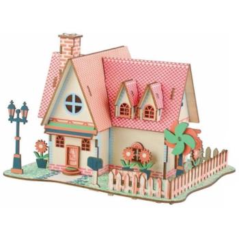 Woodcraft Wooden 3D puzzle Napraforgó birtok