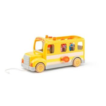 Woody Auto iskolabus hangokkal és fénnyel kép