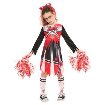 ZOMBIE CHEERLEADER gyerek jelmez méret (110-116cm) kép
