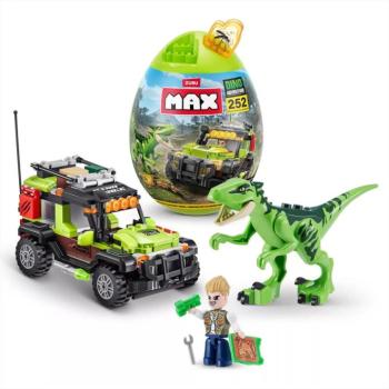 Zuru MAX Dino Adventure dinó tojás kapszula, 252 db-os kép
