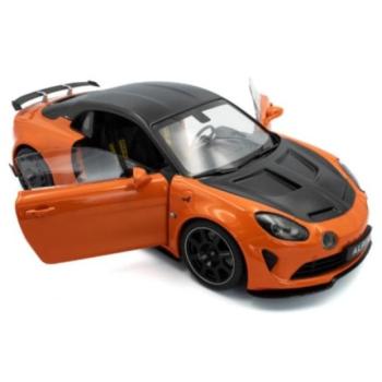 1:18 ALPINE A110 RADIKÁLIS NARANCSSÁRGA KOBALT 2024 - SOLIDO kép