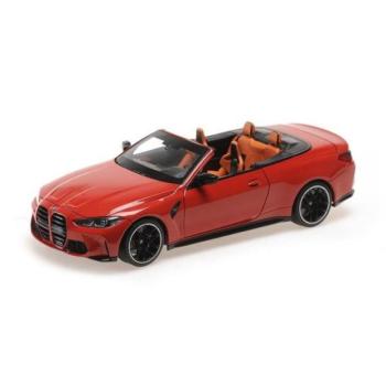 1:18 BMW M4 KABRIÓ - 2020 - PIROS FÉM kép