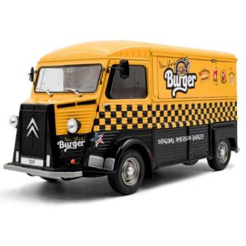 1:18 CITROËN TYPE HY NYC BURGER YELLOW 1969 - SOLIDO kép