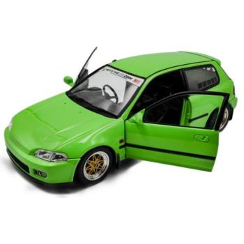 1:18 HONDA CIVIC (EG6) SOLIDO WORKS NEON ZÖLD kép