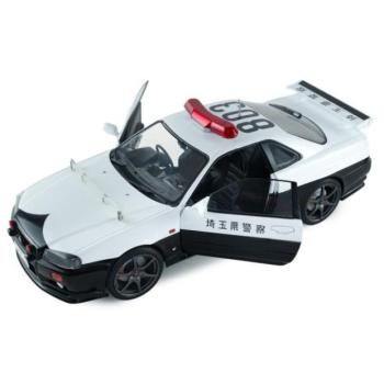 1:18 NISSAN SKYLINE GT-R (BNR34) JAPÁN RENDŐRSÉG kép