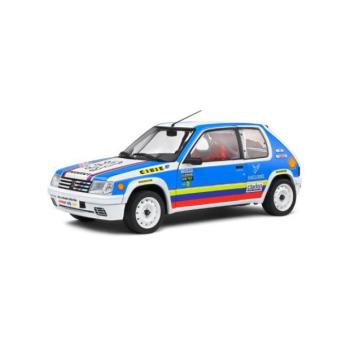 1:18 PEUGEOT 205 RALLY 1.9L - SCHWAB COLLECTION FEHÉR 1990 kép