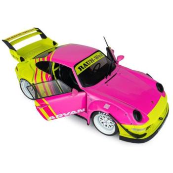 1:18 PORSCHE RWB BODYKIT RÓZSASZÍN 2024 - SOLIDO kép