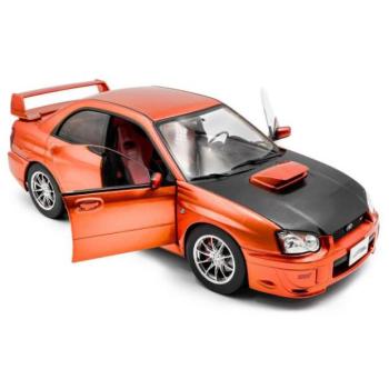 1:18 SUBARU IMPREZA WRX STI NARANCS METÁL 2003 - SOLIDO
