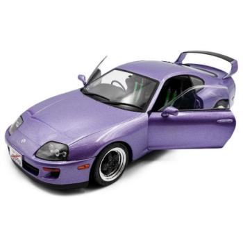 1:18 TOYOTA SUPRA MK4 (A80) SOLIDO WORKS LILA kép