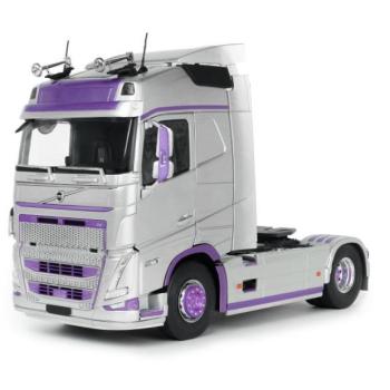 1:24 VOLVO TRUCKS FH GLOBETROTTER XL ezüst és lila kép