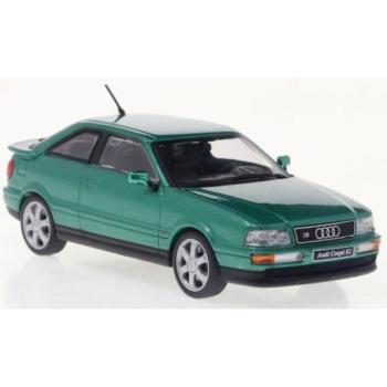 1:43 AUDI COUPÉ S2 ZÖLD 1994 - SOLIDO - S4312209 kép