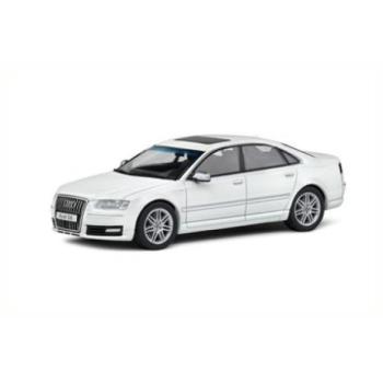 1:43 AUDI S8 (D3) FEHÉR 2010 kép