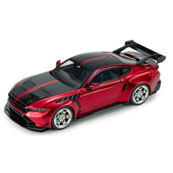 1:43 FORD MUSTANG GTD OLVADT MAGENTA METÁL kép