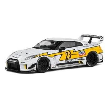 1:43 NISSAN GTR35 LBWK SILHOUETTE FEHÉR 2019