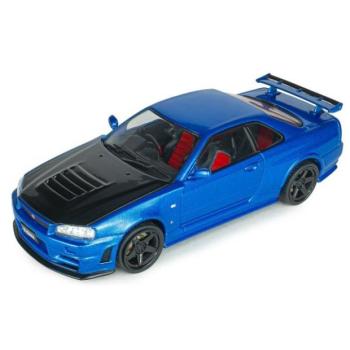 1:43 NISSAN SKYLINE GT-R (R34) Z-TUNE BAYSIDE KÉK kép