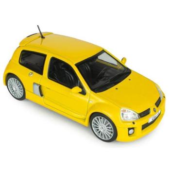 1:43 RENAULT CLIO V6 PH.2 SÁRGA SIRIUS 2003 - SOLIDO kép