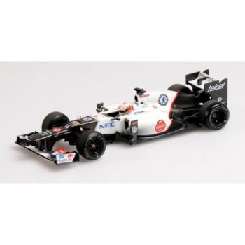 1:43 SAUBER F1 TEAM FERRARI C31 - KAMUI KOBAYASHI - 3RD PLACE JAPAN GP - 2012 kép