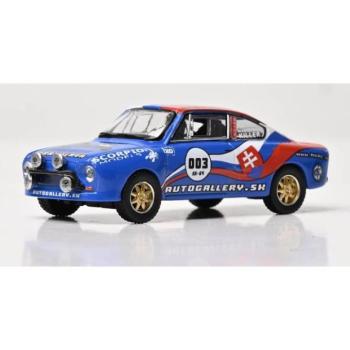 1:64 Škoda 130RS KÉK szlovák zászlóval. Limitált kiadás 1008 db kép