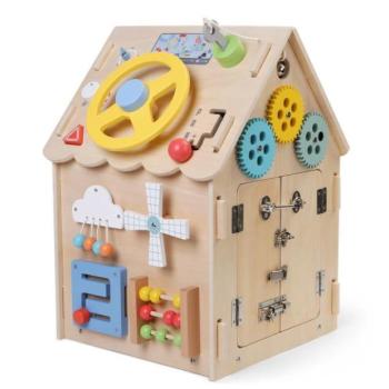 2Kids Toys Activity board Ház természetes kép