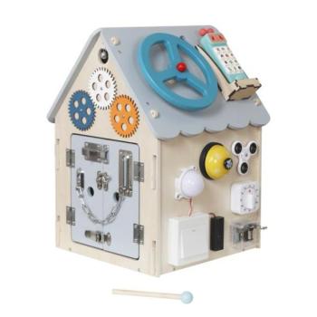 2Kids Toys Activity board Szürke házikó kép