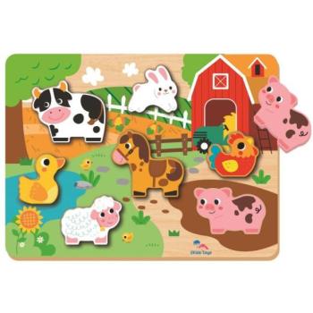 2Kids Toys Beillesztős puzzle Tanyasi élet kép