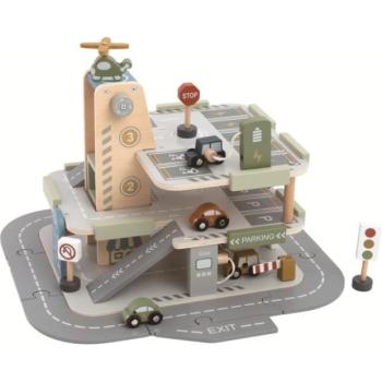 2Kids Toys Fa garázs úttal kép