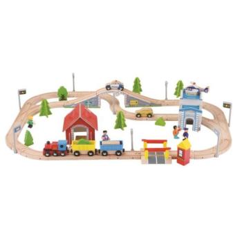 2Kids Toys Vonatpálya 80 darab kép